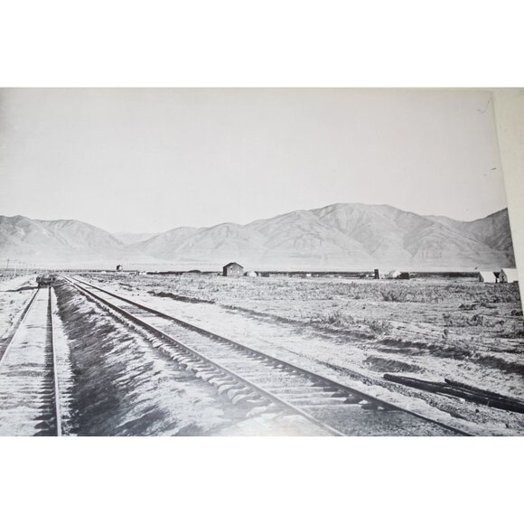 First Transcontinental Railroad Salt Lake Photo Repro Print DPA Series 92760 - Picture 1 of 5